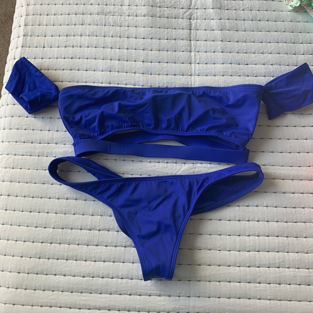 Hot Miami Stykes Royal Blue swim suit